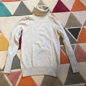 J.crew turtle neck merino wool sweater